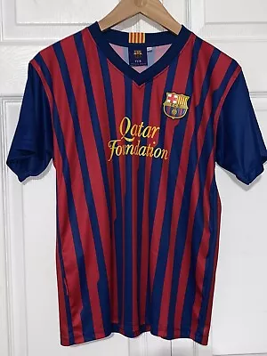 FC Barcelona Boy’s Size 12 #10 Messi Jersey • $19.99