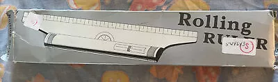 Vintage Rolling Ruler Compass Protractor T-Square For Drafting NIB Excellent • $7.90