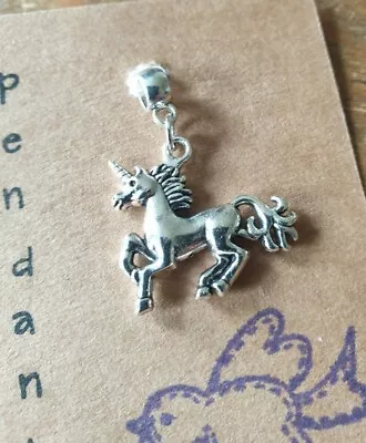 Unicorn Pendant Tibetan Silver • £3.30