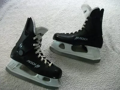 Vintage Micron Laser Ice Hockey Skates Men Size 5 Great Shapestill Flexible • $89.99