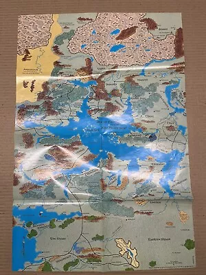 Dungeons & Dragons Forgotten Realms MAP ONLY 1085xxx0702 From Boxed Set 1993 • $49.99