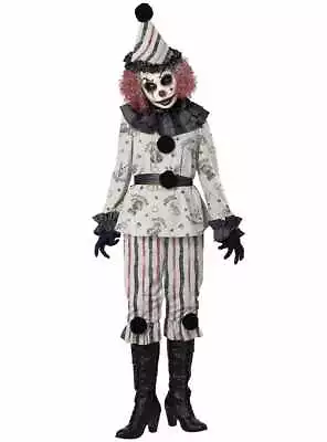 Vintage Creeper Women's Scary Clown Halloween Costume - Genuine California Co... • $117.69