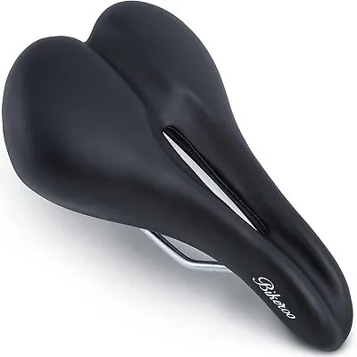 Bikeroo Comfortable Bike Saddle Ergonomic W/Memory Foam & Universal Mount -Comfy • $21.99