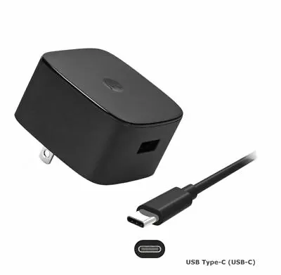 OEM TurboPower 15 Fast Charger Motorola USB-C/Type C Moto Z Z Force SPN5864A • $10.97