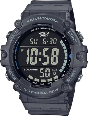 Casio AE1500WH-8BV Chronograph Watch Illuminator  5 Alarms 10 Year Battery • $25.75