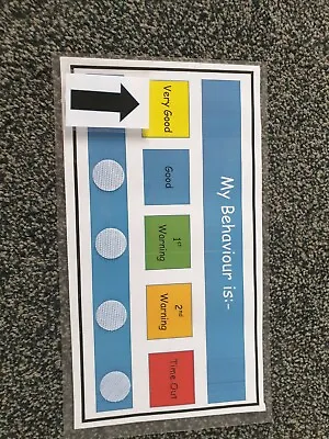 Behaviour Chart  Magnetic • £3.50