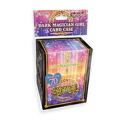 Dark Magician Girl Deck Box / Card Case - Sealed Official TCG - YuGiOh • $16