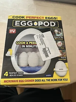 Egg Pod Cook Perfect Eggs! Cook And Peel Eggs In Minutes Microwave Egg Cooker • $22