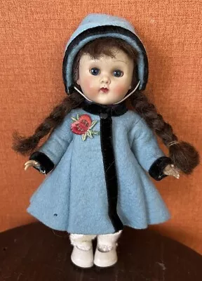 Sweet Vintage 1950s Vogue Ginny Brunette Walker Doll W/ ML & Tagged Outfit 8  • $24.99