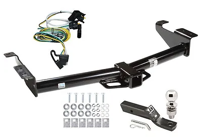 2000-2003 Ford E150 E250 E350 Econoline Van Complete Trailer Hitch Package Tow • $288.98