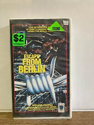 ESCAPE FROM BERLIN (aka Berlin Tunnel 21)  Movie BETA BETAMAX BETACORD Small Box • $39.95