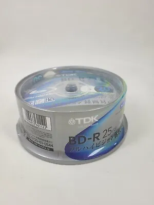 £36.99 • Buy TDK Blu-ray Disc 20 Spindle - 25GB 4X BD-R - Printable - 100% GENUINE TDK-J 