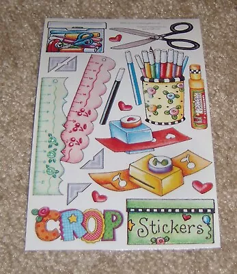 Creative Imaginations Mary Engelbreit Scrapbook Sticker ~ Scrap Queen Of Crop • $4.99