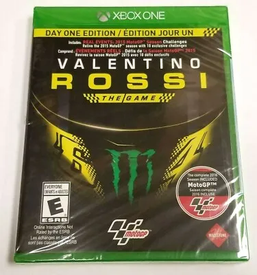 Valentino Rossi The Game Moto GP Day 1 Edition For Microsoft XBOX ONE XB1 X1 • $16.49