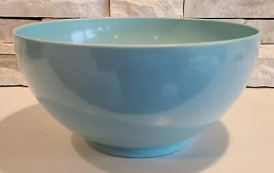 Apollo Ware By Alexander Barna 9  Melmac Mixing Bowl Aqua Blue Solid Vintage • $19.95