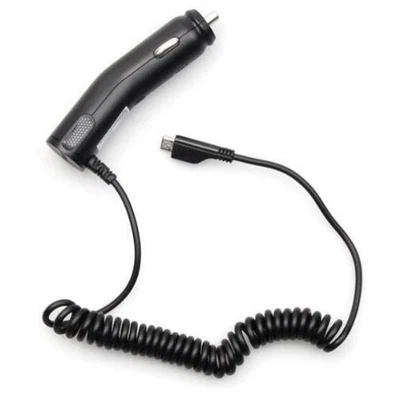 $11.60 • Buy CAR CHARGER MICRO-USB COILED CABLE POWER ADAPTER DC SOCKET For PHONES & TABLETS