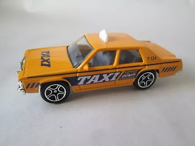 1987 Matchbox Ford Ltd. T-124 Taxi Cab Car Yellow 1/69 MINT • $8.99