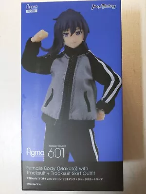 Figma 601 Female Body Makoto Tracksuit And Tracksuit Skirt Outfit Figure New • $87.99