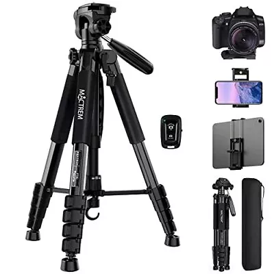 $38.30 • Buy 75 Inch Camera Tripod For Sony Canon Nikon, Lightweight Travel Video Aluminum...