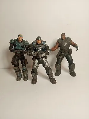 Gears Of War 2008 NECA Loose Figure Lot Marcus FenixBaird And Cole NO Weapons! • $42.77