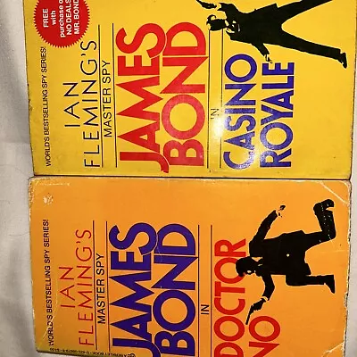 Ian Fleming’s James Bond Paperback Books  • $12