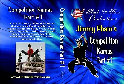 Jimmy Pham's Competition Kamas Instructional DVD Part 1 • $17.95