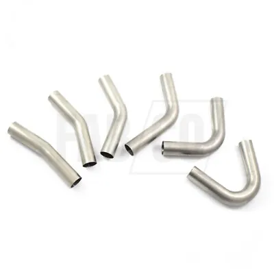 £38.95 • Buy Stainless Steel Mandrel Exhaust Bends Tube Elbows 45 90 Degree 35mm Od -76mm Od