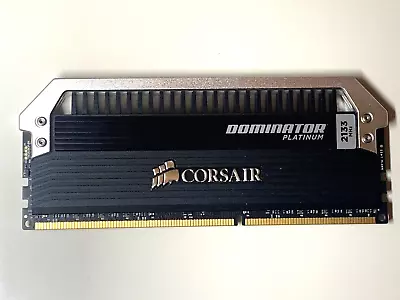 🆗 CL9 DDR3-2133MHz 8GB Corsair Dominator Platinum Memory= LC10 2400MHz • £29.97