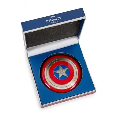 Official Marvel Captain America Infinity Saga 4-Inch Shield Prop Replica • £33.95