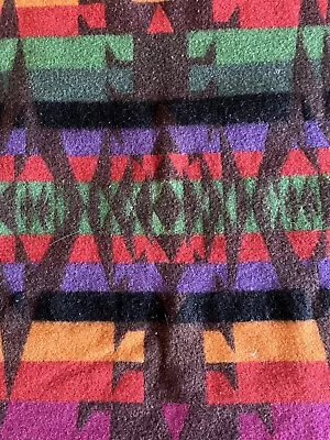 Antique Cayuse Indian Trade Blanket Pendleton Blanket Wool Throw • $399