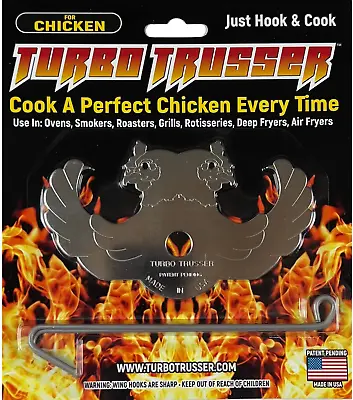 $26.36 • Buy - Truss Poultry For Ovens, Smokers, Roasters, Grills, Rotisseries, Fryers (Chick