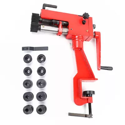 RM-08 7  Sheet Metal Fabrication Bead Roller Rotary Machine 22Gauge With 6 Dies • $201.40