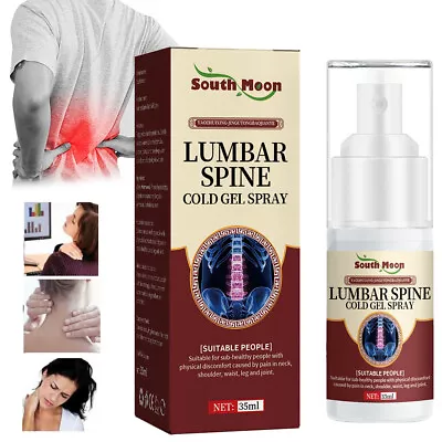 £6.98 • Buy Knee/Neck/Wasit Joint Pain Relief Lumbar Spine Cold Gel Spray Natural Herbal