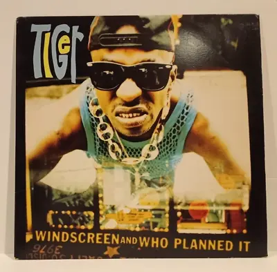 Tiger   Windscreen  B/w Who Planned It  Feat Q Tip Vinyl 12  Record Art Jacket • $14.99