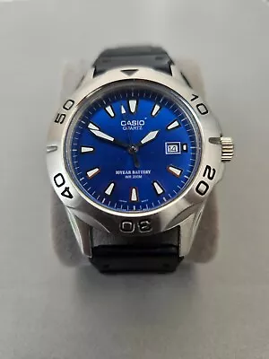 Casio MTD 1050 Divers Style 200m / 20 Bar  Quartz Watch Screw Down Crown • £40