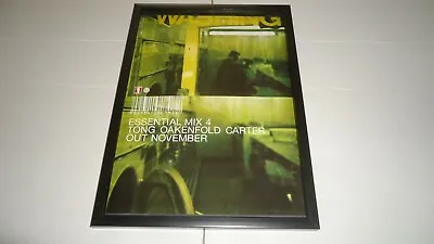 ESSENTIAL MIX 4 Tong Oakenfold Carter-framed Original Advert • $21.12