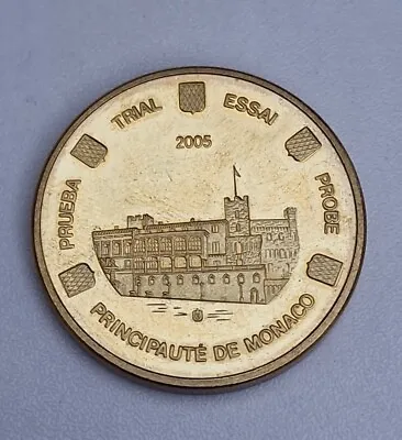 20 Euro Cents 2005 Trial Probe Specimen Excellent Condition Coin  Monaco • $5.53