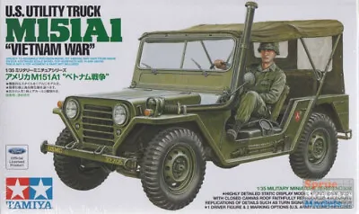 TAM35334 1:35 Tamiya US Utility Truck M151A1 -  Vietnam War  • $39.09