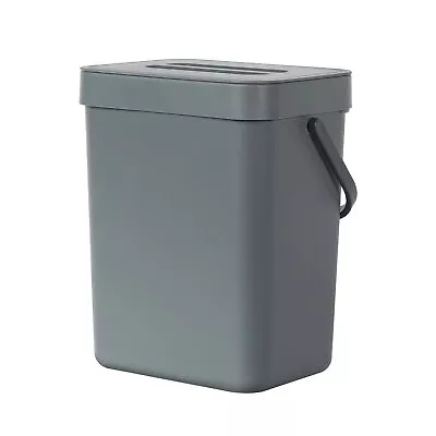 EKO Puro Mini Wall-Mounted Trash Can With Lid Indoor Food Waste Compost Bucke... • $18.28