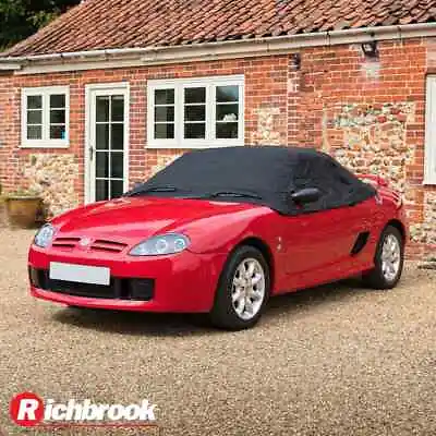 Richbrook Tailored Convertible Car Half Cover Roof Protector For MG MGF TF • $112