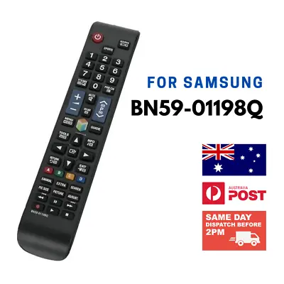 For SAMSUNG TV UA40J6200AW Replacement Infrared Remote Control • $29.99