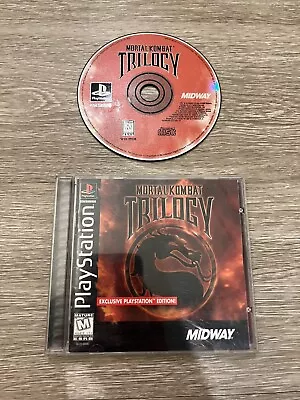 Mortal Kombat Trilogy (PlayStation 1 1996) Complete Black Label • $34.99