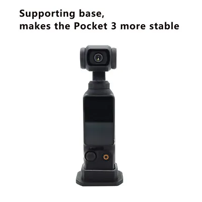 Camera Support Base Bracket Gimbal Stabilisation Base For DJI OSMO Pocket 3 • £6.66