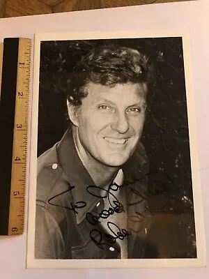 ROBERT STACK AUTOGRAPHED 5x7 Real PHOTO Actor Television Host Untouchables • $20