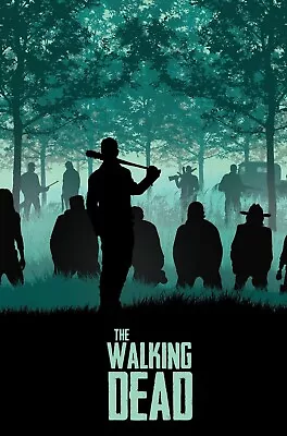 New The Walking Dead Movie Poster Horror Premium Art Print Size A5-a1 • $19