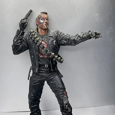 McFarlane Toys 2001 Movie Maniacs Series 4 Terminator T2 T-800 Action Figure • $20