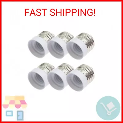 SpiritLED (6-Pack) E26 E27 To E17 Socket AdapterStandard Medium Screw To Interm • $13.73