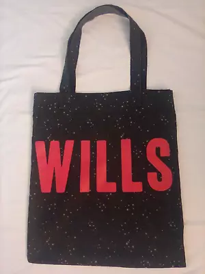 Jack Wills Tote Bag  Navy With Grey Star Print • £2