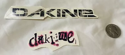 Vintage NOS Lot Of 2 Dakine Surfing Stickers! Rare! Authentic! • $5