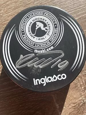 David Gustafsson Signed Manitoba Moose Hockey Puck • $14.56